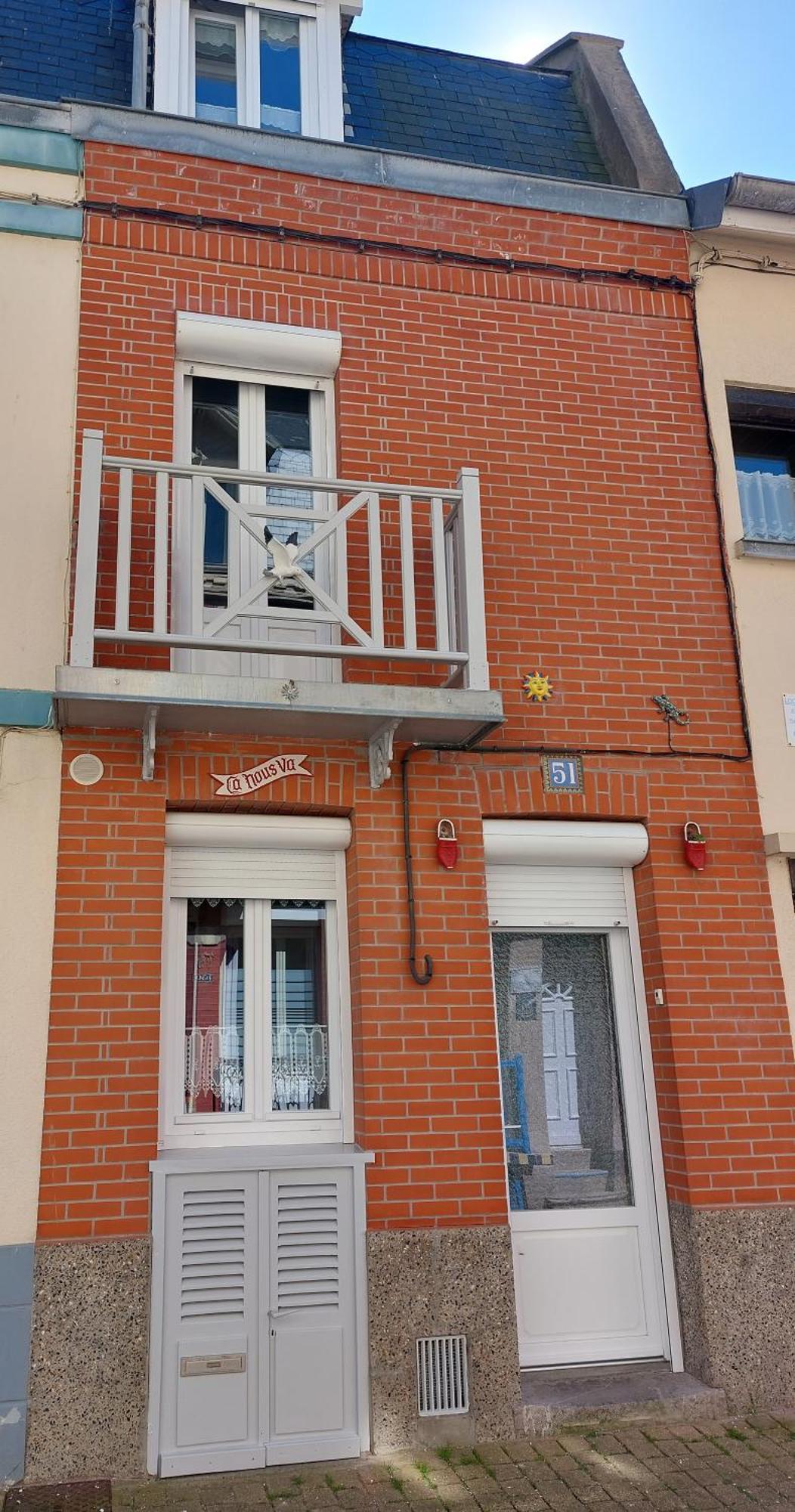 Maison De Pecheur Le Treport "Ca Nous Va" Exterior photo